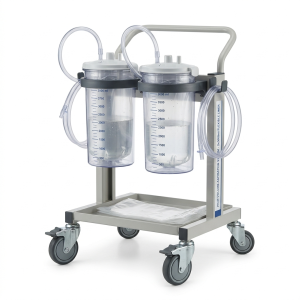 Bolsa de succión de 2 canisters con carro 3000 ml (revestimiento flexible)